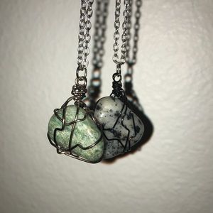 Gemstone necklace